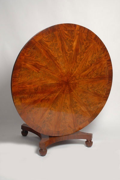 Regency round on sale dining table